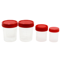 Recipiente de muestra de orina estéril, a prueba de fugas, 30ML