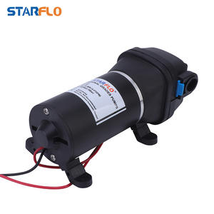 FL-40 Miniature RV Diaphragm Pump <b>12V</b> <b>DC</b> Self-Priming Booster High-Flow Freshwater Pump for Yacht Cleaning Marine Pumps - Product Image 3