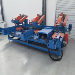 Stable <b>Running</b> Multiple Heads Trimmer Chain Feeding Trim Saw <b>Machine</b> - Product Image 1