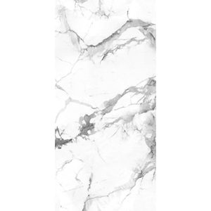 Pannello 3D Moderno Impermeabile in PVC Bianco Emperador Lucido 2600x540x3mm per Rivestimento Pareti di Appartamenti, Cucine e Soggiorni - Product Image 2