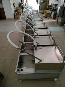 التجاري الوجبات السريعة KFC استخدام المحمولة فلتر زيت عربة الفولاذ المقاوم للصدأ المقلاة العميقة زيت طهي فلتر زيت ماكينة تصفية ل ضغط المقلاة - Product Image 4