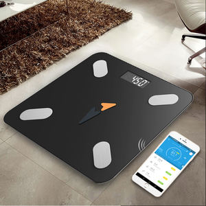 2025 최고의 품질 저렴한 180kg 블루투스 스마트 바디 스케일 APP 유리 스케일 체중계 커버 - Product Image 3