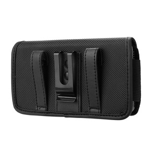 <span class=keywords><strong>Riñonera</strong></span> Universal para iPhone 15, tarjetero Horizontal, <span class=keywords><strong>tela</strong></span> Oxford, <span class=keywords><strong>tela</strong></span> de nailon, 6G Funda de <span class=keywords><strong>cuero</strong></span>, funda de cinturón portátil con cierre - Product Image 6