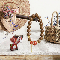 Bracelet artisanal bohème perlé avec motif papillon, aromathérapie naturelle pour la concentration et l'équilibre, bijoux spirituels pour femmes