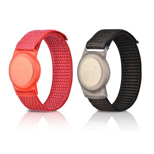 <span class=keywords><strong>Bracelet</strong></span> en tissu de sport respirant pour AirTags conception de couverture Anti-perte pour Airtag adulte enfants sangle de remplacement en Nylon - Product Image 1