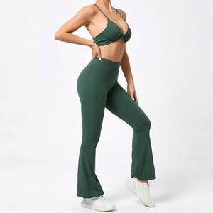 Leggings de yoga de cintura alta para mujer, pantalones deportivos con cintura elástica sin costuras y estampado de copos de nieve azules - Product Image 1