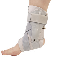 Attelle de cheville en néoprène avec sangle de maintien, protection professionnelle, fermeture magnétique, soutien de la voûte plantaire pour soulager la douleur au pied