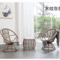 Offre Spéciale style extérieur rotin acier meubles de jardin patio suspendu oeuf chaise panier adulte osier goutte d'eau rotin balançoire chaise
