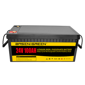 Batería de Litio Recargable de Larga Duración BASEN 24v 100ah 200ah, Baterías de Iones de Litio 25.6v 100AH - Product Image 5