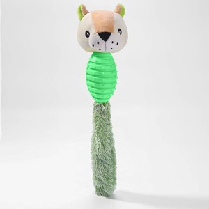 Juguete Masticable Duradero para Perros, Juguetes Interactivos de Peluche de Elefante, Rana, Zorro y Ardilla, Juguetes Masticables de TPR para Perros, Venta al por Mayor - Product Image 5
