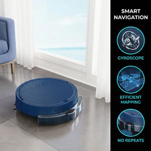 Intelligent robot <b>vacuum</b> with water tank Automatic <b>vacuum</b> <b>cleaner</b> <b>wet</b> <b>and</b> <b>dry</b> cleaning robot - Product Image 5