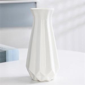Vase en céramique créatif nordique blanc minimaliste avec fonction hydroponique pour la décoration de salon, exposition de fleurs séchées, vente en gros - Product Image 6