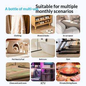 <span class=keywords><strong>Spray</strong></span> désodorisant Youlu pour chaussures, chaussettes, chambre à coucher, fumée, fondue, odeurs d'animaux et d'urine - Antibactérien - Product Image 5