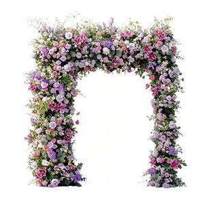 Fondo floral cuadrado Clean Line, perfecto para sesiones de estudio de bodas urbanas y diseño de eventos. - Product Image 6