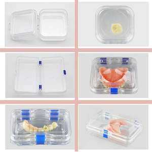 Di alta qualità Multi-Purpose di plastica corona scatola di fornitura dentale membrana pellicola per denti e protesi di stoccaggio in igiene orale cliniche - Product Image 3