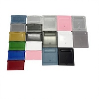 Coque de protection transparente anti-poussière pour cartouche de jeu Nintendo sans logo pour GB GBC GBA, étui de rangement