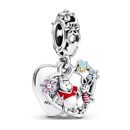 Manufacturers low price wholesale 925 silver charm pop jewelry bracelet fit for Pandora beads