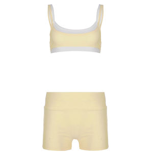 Conjunto Deportivo Sexy Y2K para Mujer, 2 Piezas, Bra Deportivo y Pantalones Cortos de Ciclismo, Ropa Deportiva Activa - Product Image 6