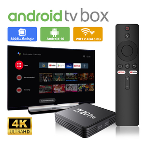 กล่องทีวี Androidtv 16 รุ่น Satellite hd ความจุ 16 GB 256 GB Wifi 6 ดิจิตอล ขายส่ง สตรีมมิ่ง Amlogic Smart Android Onn Tv Box - Product Image 2