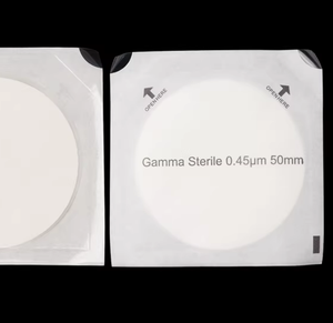 Membrana de filtro estéril, membrana de filtro enrejada para la determinación de Escherichia coli MCE47mm 50mm 0.22 0.45μm 50 piezas/bolsa - Product Image 2