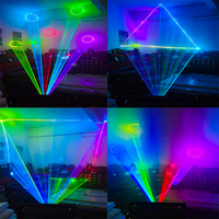 1 projecteur laser scanner DMX RGB 10W avec Bluetooth pour animations, idéal pour mariages, DJ, discothèques, fêtes, Noël et effets de scène