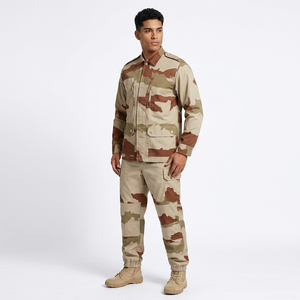 Traje SF37 708 F1, Chaqueta de Uniforme Estilo Camuflaje para Exteriores con Múltiples Bolsillos, Ropa Resistente para Todas las Estaciones, Calzado de Trabajo - Product Image 5