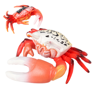 Yxs mô hình động vật biển mô phỏng trẻ em Đồ chơi nhận thức con cua nhỏ mở miệng - Product Image 1