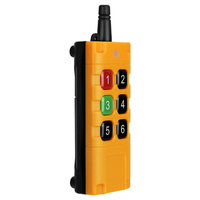 433mhz DC12V 6 canaux longue Distance RF sans fil télécommande commutateurs récepteur pour grue portes de Garage usage industriel