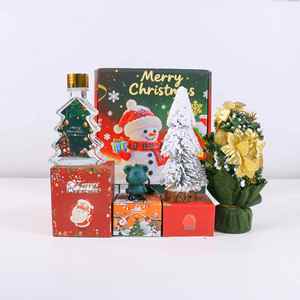 Elegante Set de Regalo Navideño Transfronterizo con Caja de Regalo Personalizada para Coche, Luces Decorativas para Árbol de Navidad - Product Image 5