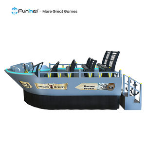 Simulateur de cinéma 9D et 6D pour parcs d'attractions, équipement de terrain de jeux, théâtre de monstres marins et simulateur de tempête des Bermudes - Product Image 4