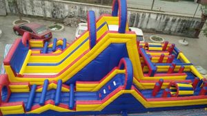 High Quality Xinyue PVC Outdoor Commercial <strong>Inflatable</strong> Castle <strong>Pool</strong> Combo <strong>Funny</strong> Sport Trampoline Blower Jumping <strong>Slides</strong> 15x10m Easy - Product Image 3