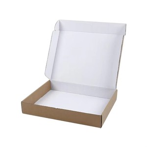 전문 골판지 검정 엠보싱 티셔츠 드레스 접이식 포장 로고 우선 우편함 우편물 인쇄 상자 - Product Image 4