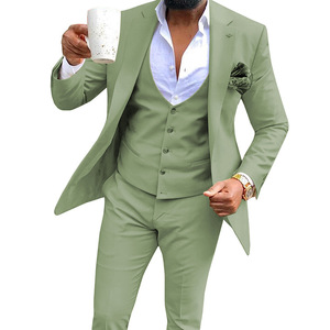 Trajes de Boda para Hombre de Tres Piezas, de Alta Calidad, Personalizables al por Mayor, Estilo Casual y de Negocios, Refutando el Estilo Occidental - Product Image 3