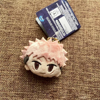 9 modèles de porte-clés en peluche Anime Yuji Itadori et Megumi Fushiguro de 4 cm, mignons, à grosse tête, style poupée, et broches en peluche de dessin animé
