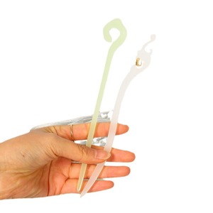 Épingles à cheveux pour chignons, 13 cm, en résine plastique, pour usage quotidien, ornements capillaires pour femmes - Product Image 5