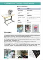 Poinçonneuse d'oeillet entièrement automatique en gros d'usine avec un rendement élevé