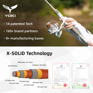 Hersteller von 30T X-Solid Kohlefaser OEM Welsruten, 1-teilig, ISO BSCI-zertifiziert, Maßgefertigte Welsangelrute - Product Image 2