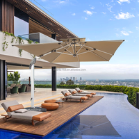 Base en aluminium extérieur Patio Umbrella Stand Hotel Garden Umbrella pour une utilisation pour les jardins et les hôtels
