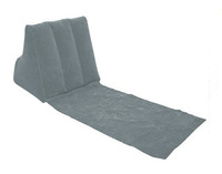 CSP-014 aufblasbares Luftbett mit Kissen aufblasbar tragbar im Freien Reisen Strandgebrauch aufblasbares Dreieck-Kissen