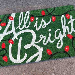 Tapis en fibre de coco lumineux musical à LED avec capteur d'alarme chantant intelligent, alimenté par batterie - Product Image 6