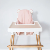 Accessoires de chaise haute Antilop imperméables pour bébé imprimés personnalisés housse de coussin de chaise haute gonflable avec doublure