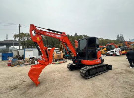 Machine de construction de marque supérieure, excavatrice KX163 d'occasion, excavatrice de marque supérieure - Product Image 3