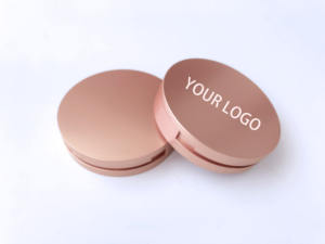 <span class=keywords><strong>Palette</strong></span> de poudre de surligneur de couleur unique avec logo personnalisé, maquillage du visage et du corps avec étiquette privée - Product Image 4