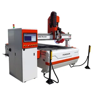 ATC CNC Router Làm Việc Máy Khắc Với ATC 9kw Trục Chính Cho Đồ Gỗ Nội Thất 1325 1530 2030 2040