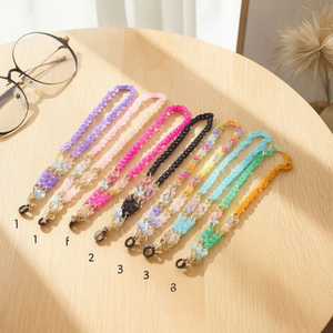 Cadena de plástico de 70 cm con cierre de tres vías para accesorios de gafas - Product Image 3