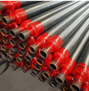 <span class=keywords><strong>Tuyau</strong></span> en acier pré-isolé industriel moderne avec <span class=keywords><strong>isolation</strong></span> en mousse de polyuréthane et enveloppe de HDPE pour le <span class=keywords><strong>chauffage</strong></span> urbain écologique - Product Image 4