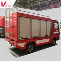 Porte enroulable en aluminium pour camion, fourgonnette, camion de pompiers, volet roulant manuel, léger, taille personnalisée, fournisseur OEM en gros