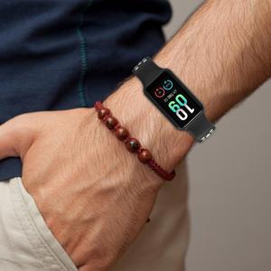 Bracelet de montre en silicone pour <span class=keywords><strong>Amazfit</strong></span> <span class=keywords><strong>Band</strong></span> <span class=keywords><strong>7</strong></span>, bracelet intelligent respirant, bracelet multicolores, accessoires intelligents - Product Image 2