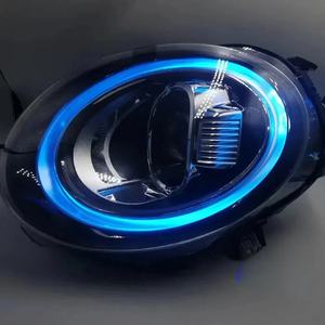 Amarillo Angel Eyes DRL para 2020 <span class=keywords><strong>2021</strong></span> Mini <span class=keywords><strong>Cooper</strong></span> F55 F56 F57 <span class=keywords><strong>Clubman</strong></span> F54 LCI LED faro Luz de circulación diurna módulo rojo azul - Product Image 5