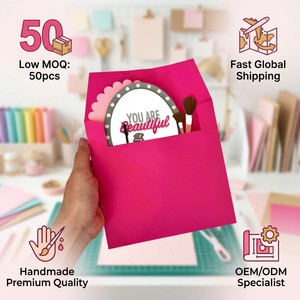 Wooden Mini <b>Dressing</b> Table Toy Makeup Dress Up Playset With Mirror Accessory Storage for Kids - Product Image 4